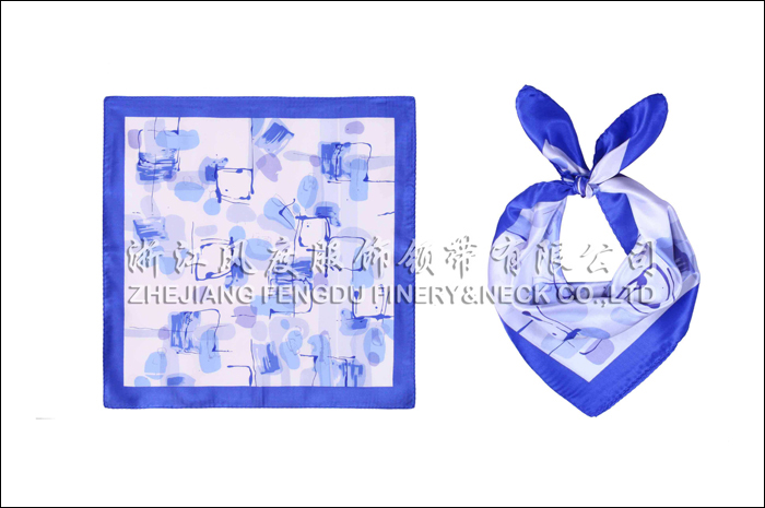 真丝小方巾