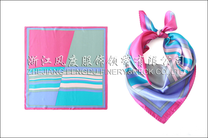 真丝中方巾