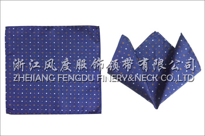 色织涤丝胸巾